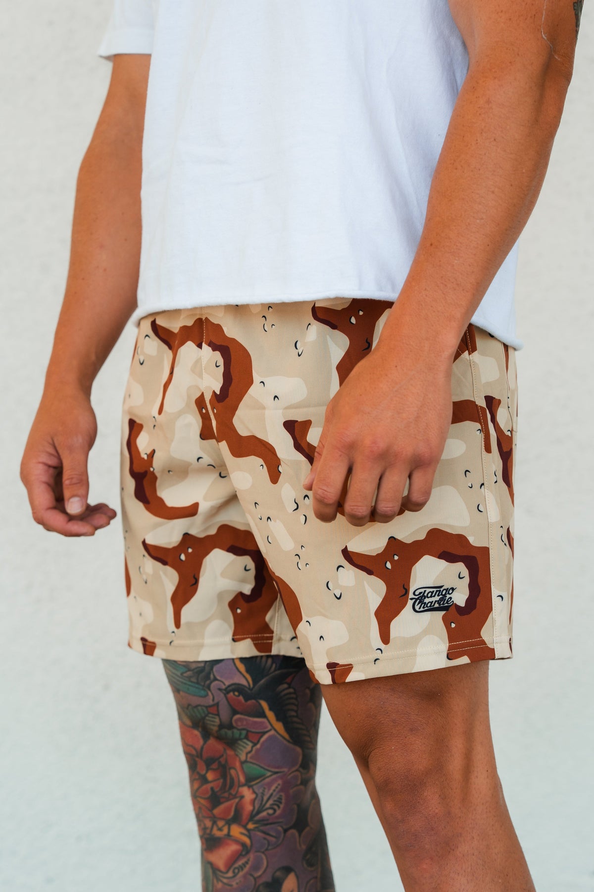 Men's Performance Training Shorts | 5.5"- Choco Chip