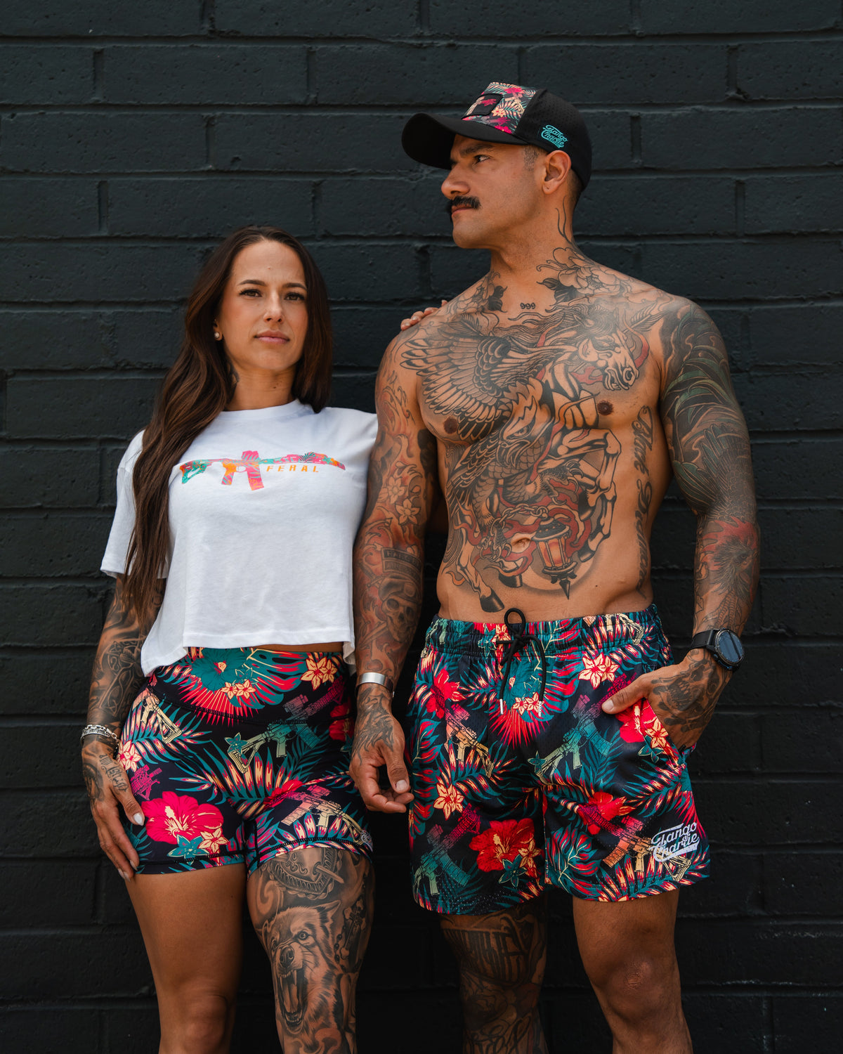 Men's Mesh Lifestyle Shorts | 5.5"- Tropical Assassin