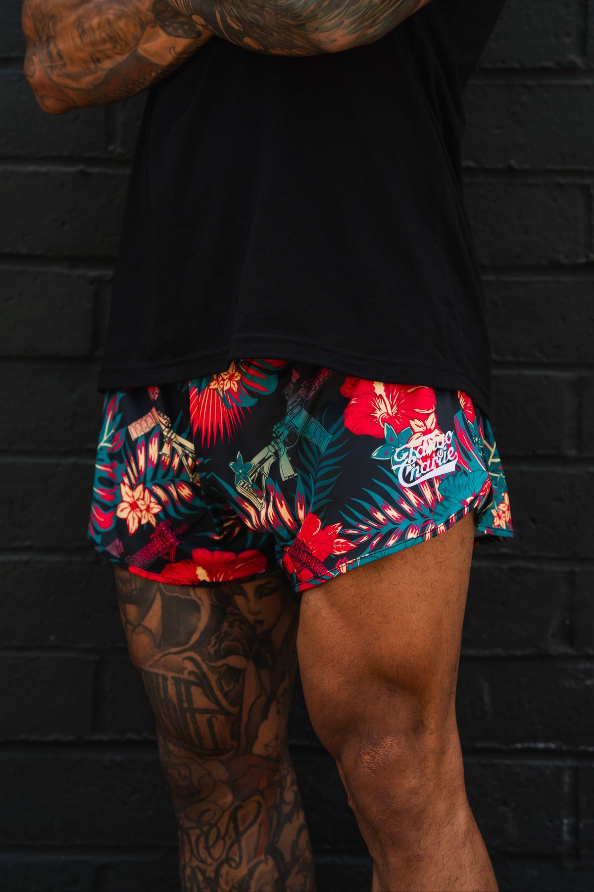 Men's Silkie Shorts | 2.5"- Tropical Assassin