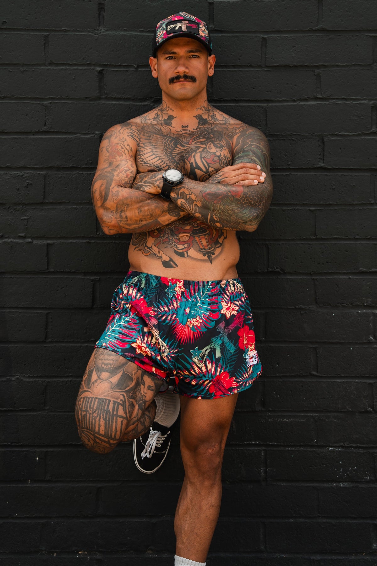 Men's Silkie Shorts | 2.5"- Tropical Assassin