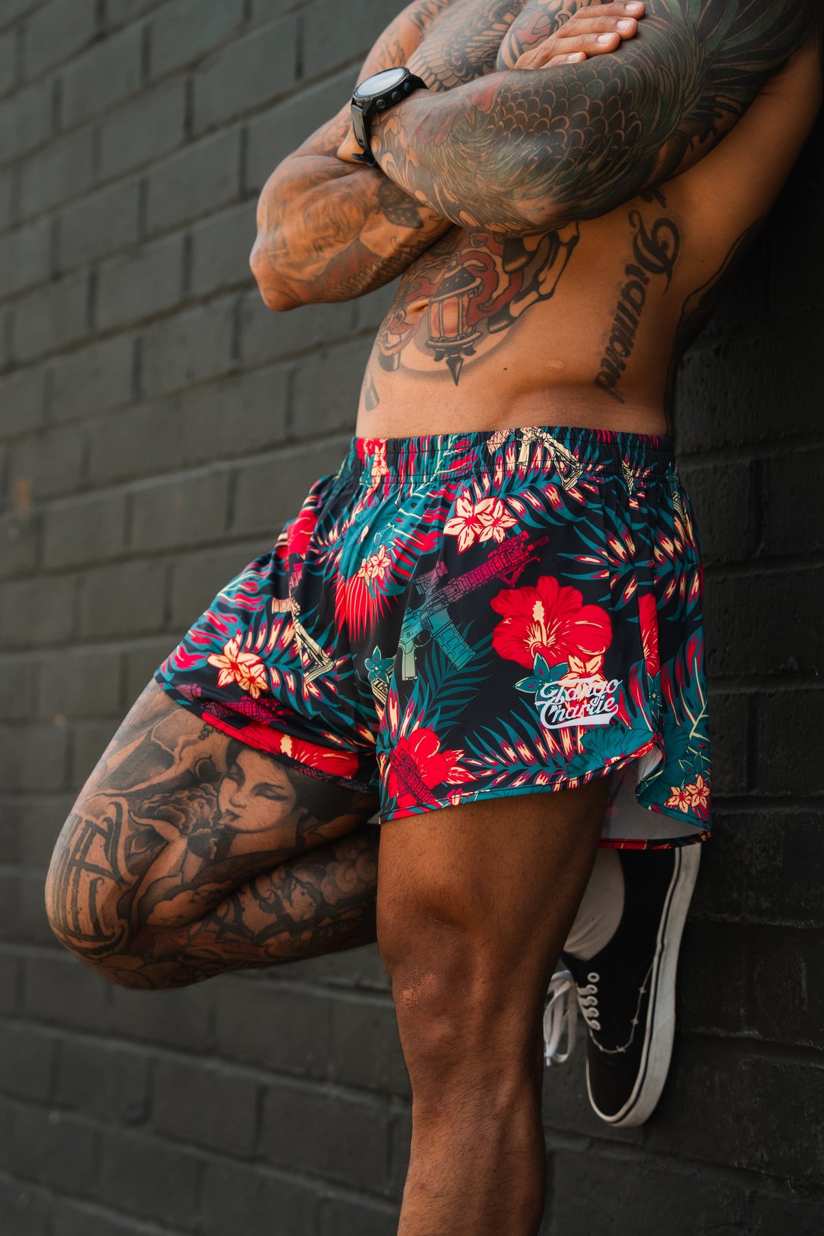 Men's Silkie Shorts | 2.5"- Tropical Assassin