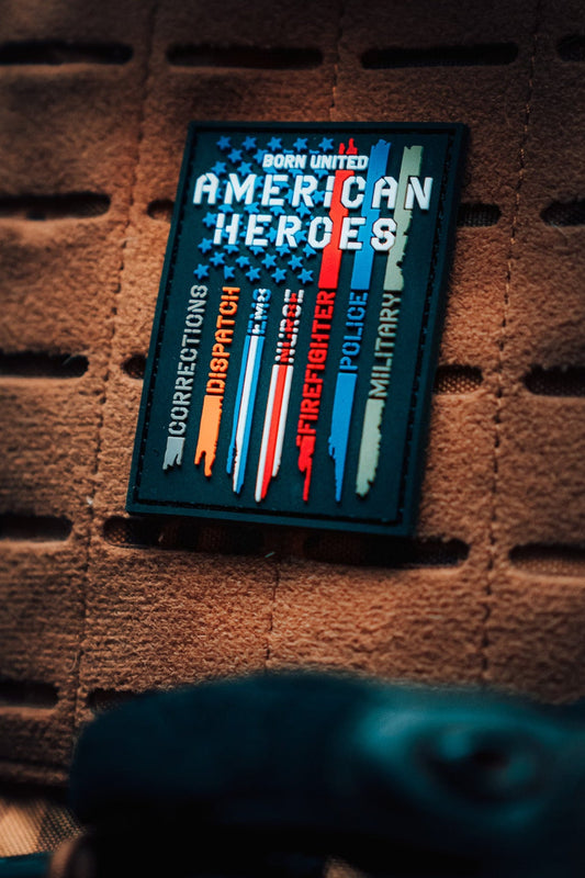 American Heroes PVC Patch