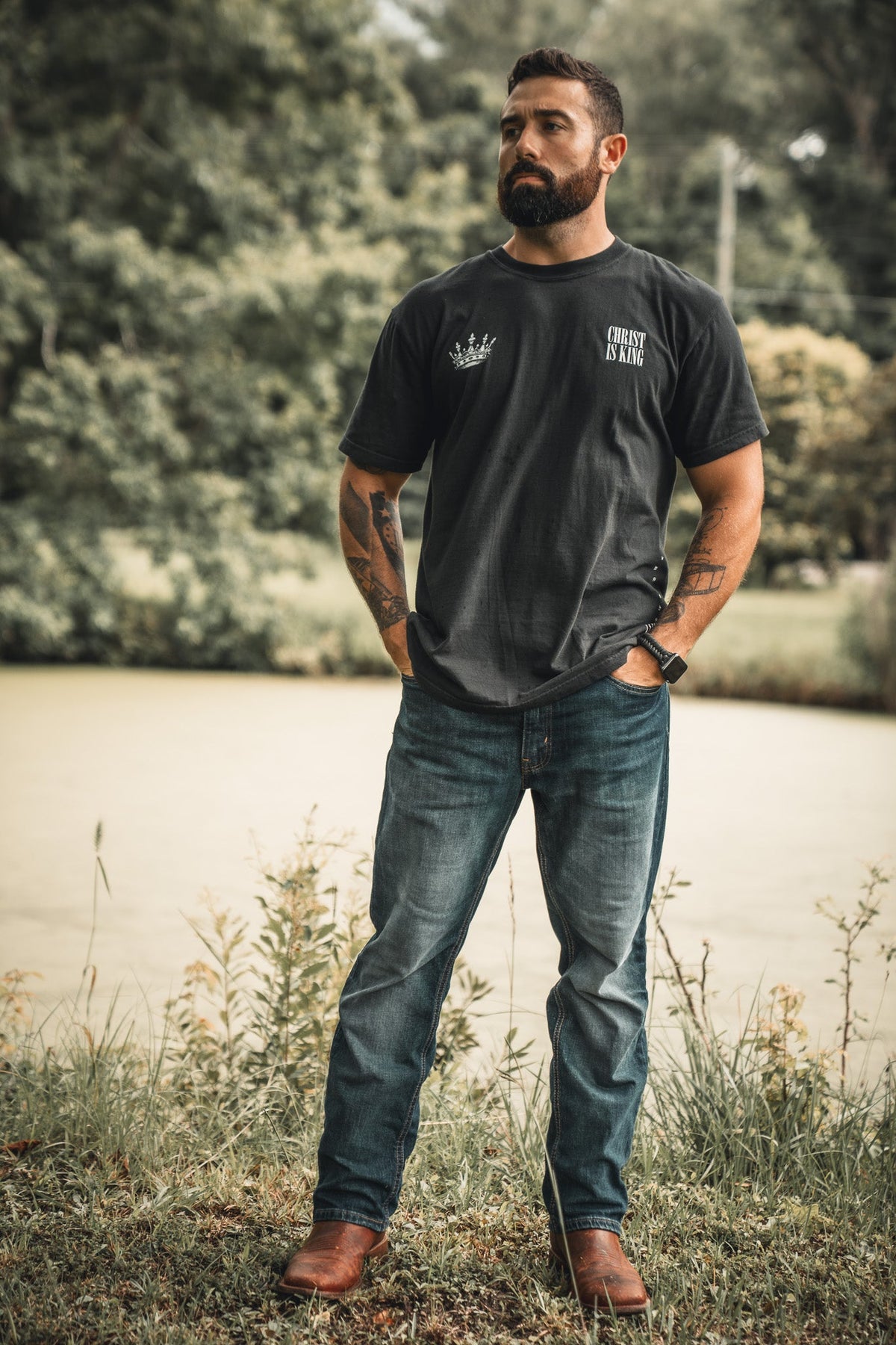 Christ is King Premium Tee