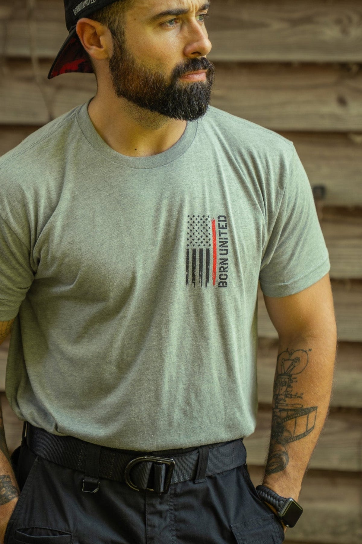 Red Line Flag Tee