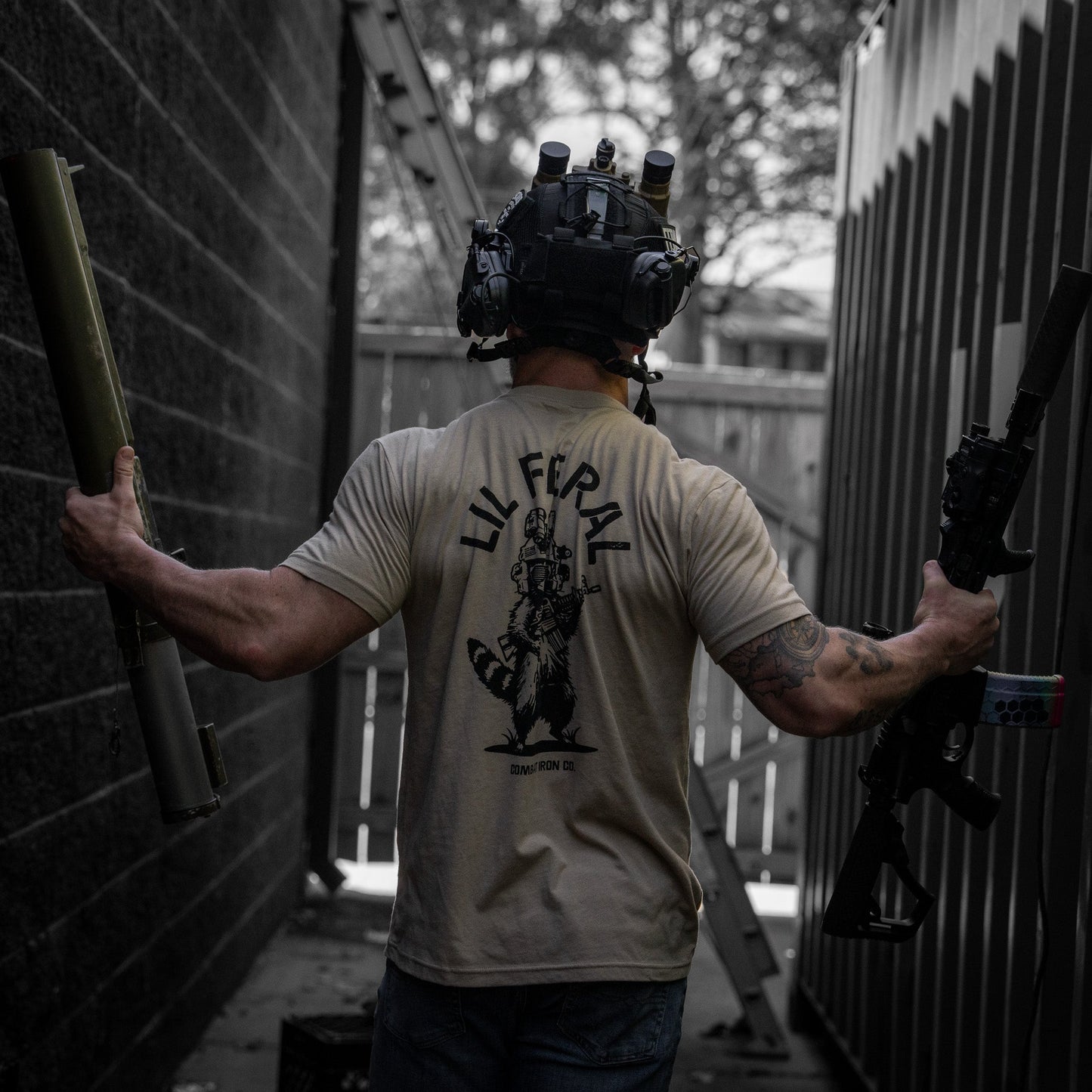 Lil Feral Raccoon Men's T-Shirt