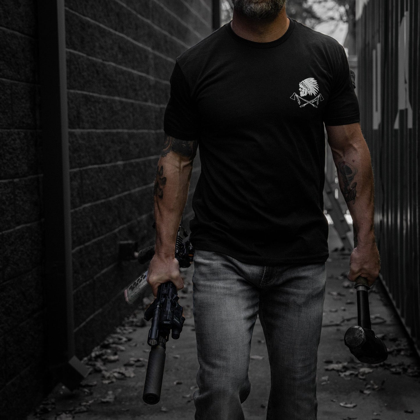 Live. Laugh. Violence. Men's T-Shirt