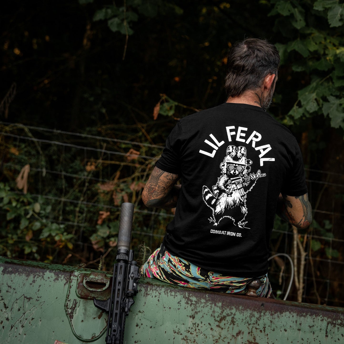 Lil Feral Raccoon Men's T-Shirt