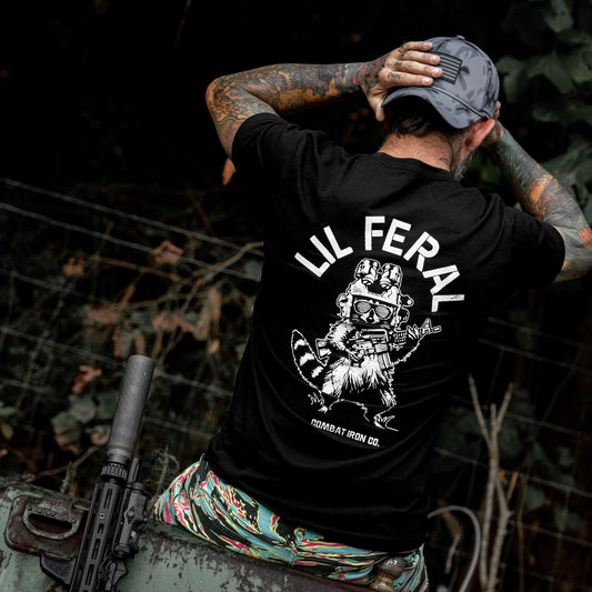 Lil Feral Raccoon Men's T-Shirt