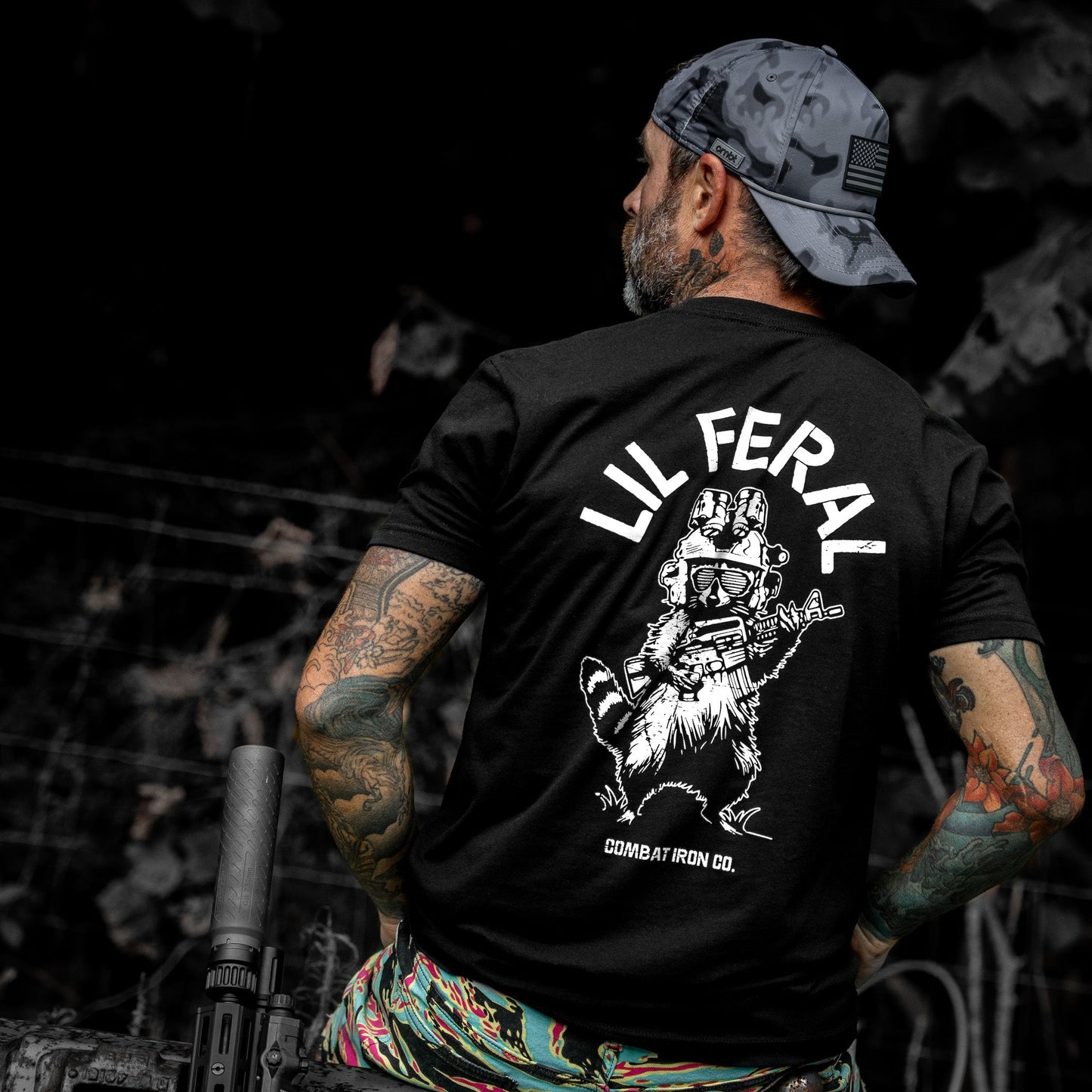 Lil Feral Raccoon Men's T-Shirt