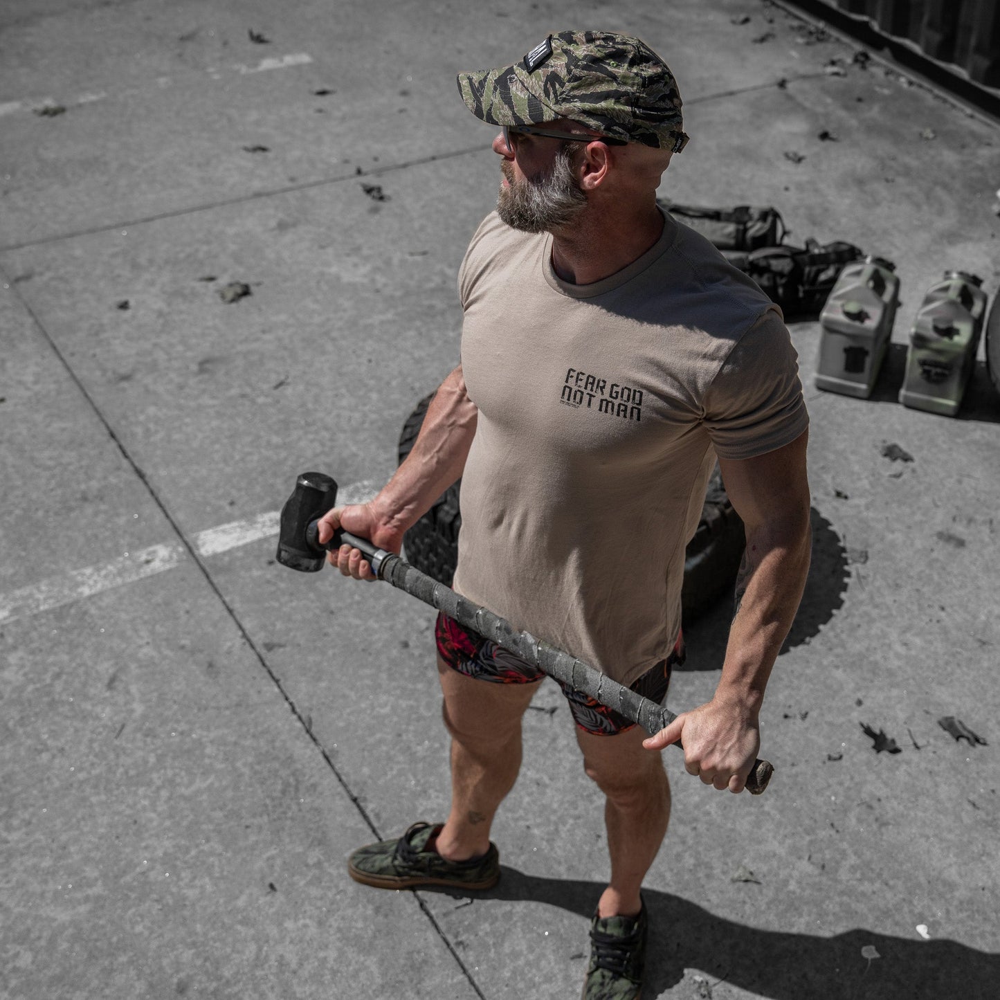 Feral Patch RipStop Tactical Mesh Snapback Hat