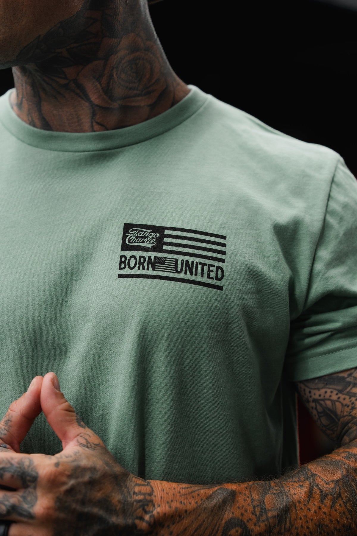 Loaded Leopard LHSG - Seafoam Green Tee
