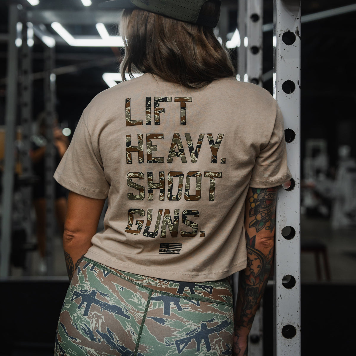 Stripes & Snipes LHSG - Women's Crop Tee