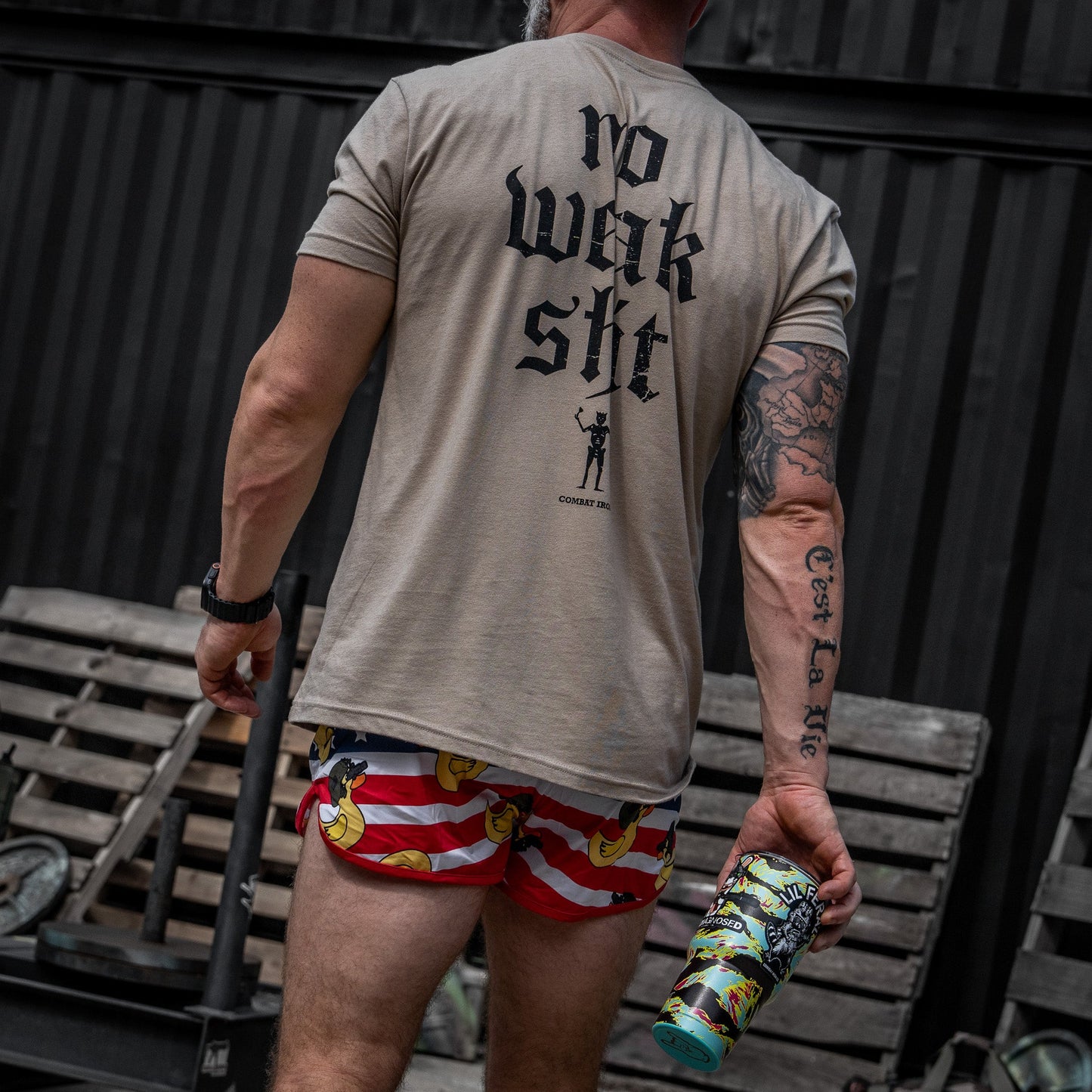 No Weak Shit Men's T-Shirt