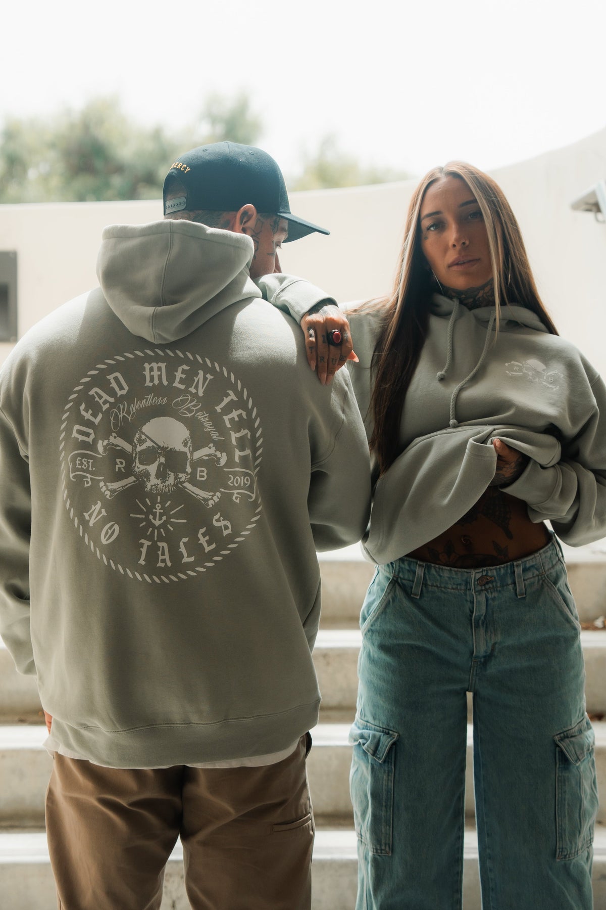 Tell No Tales Premium Sage Hoodie