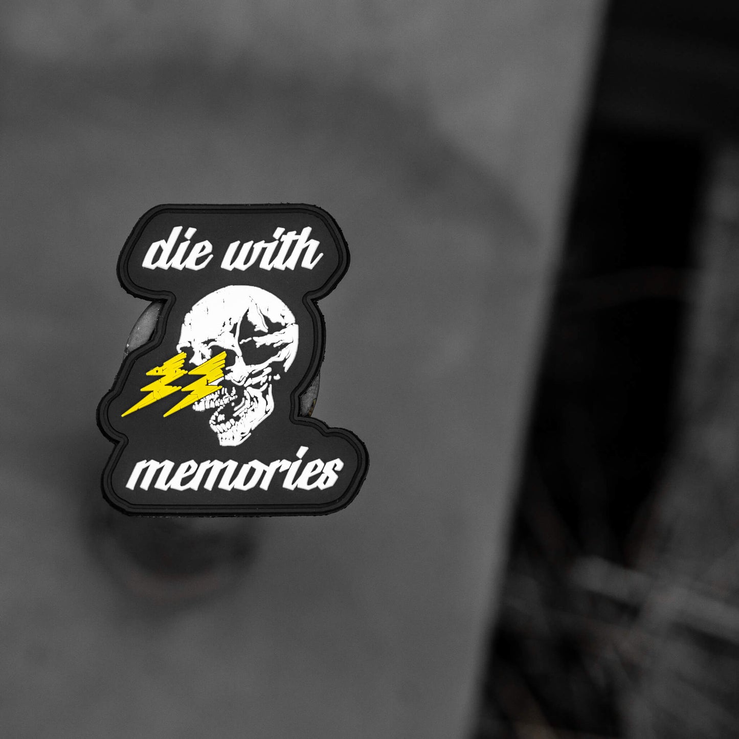 Die With Memories PVC Patch