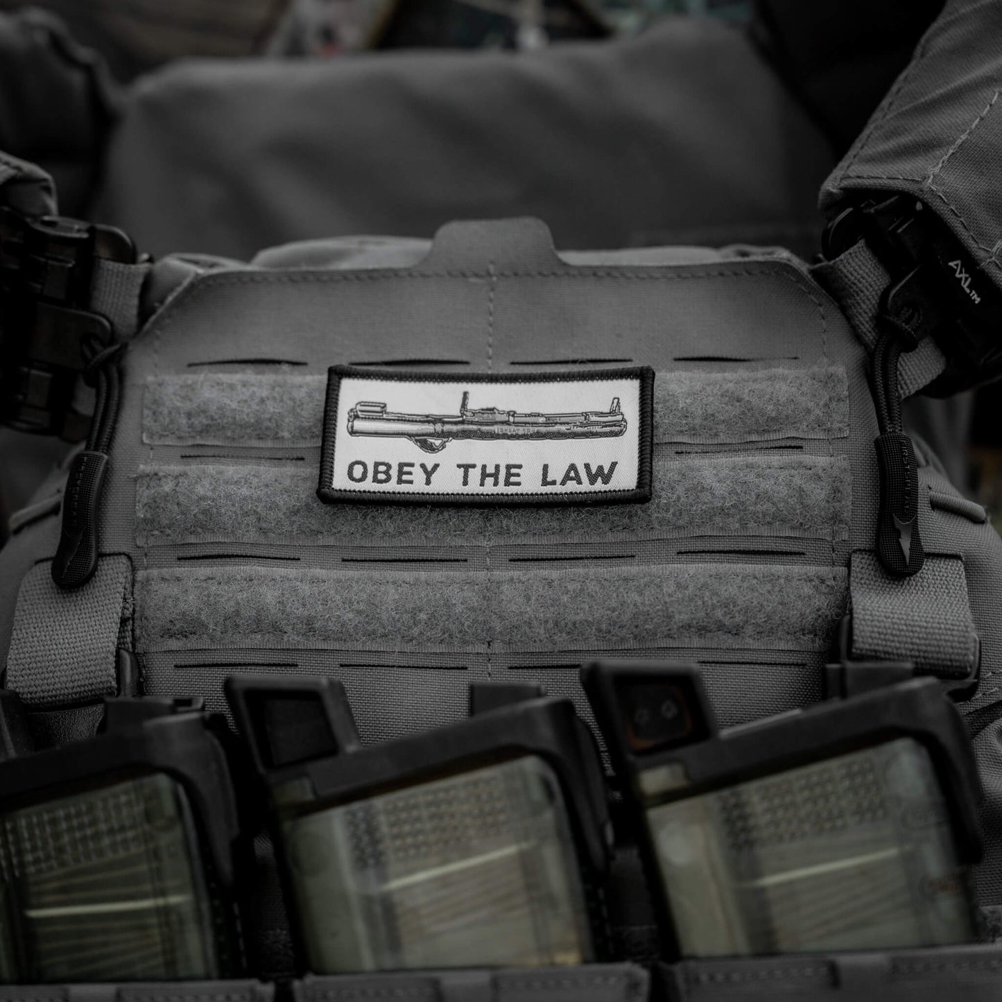 Obey The Law AT4 Velcro Patch