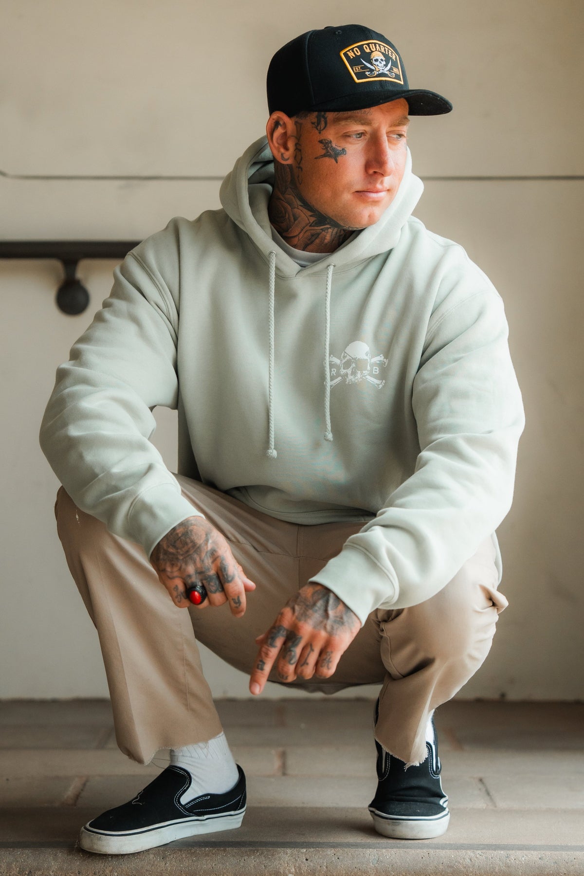 Tell No Tales Premium Sage Hoodie