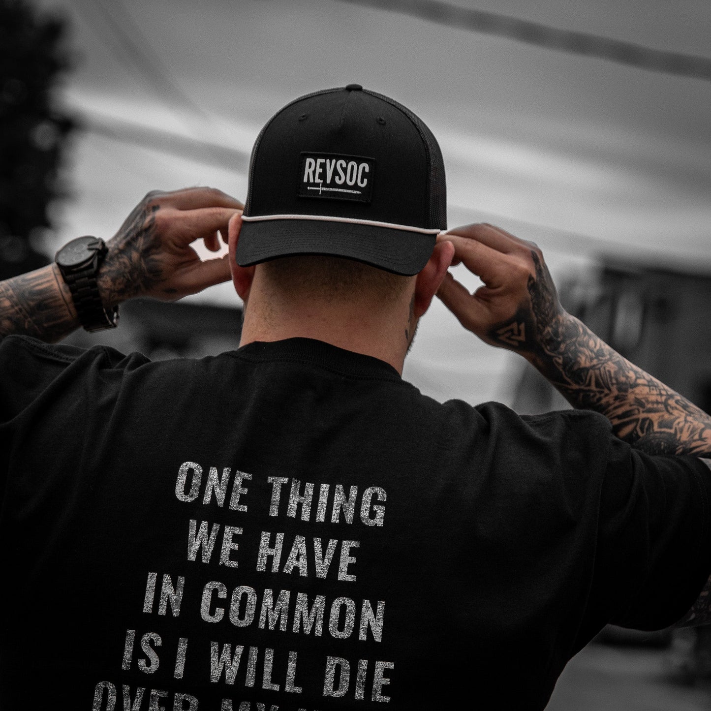 REVSOC Classic Patch Rope Snapback