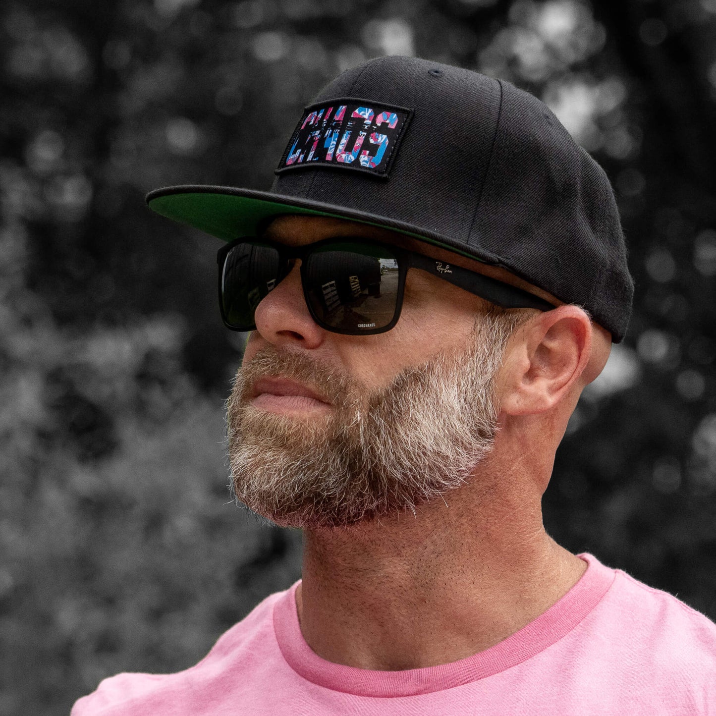 Chaos Hawaiian Flatbill SnapBack Hat