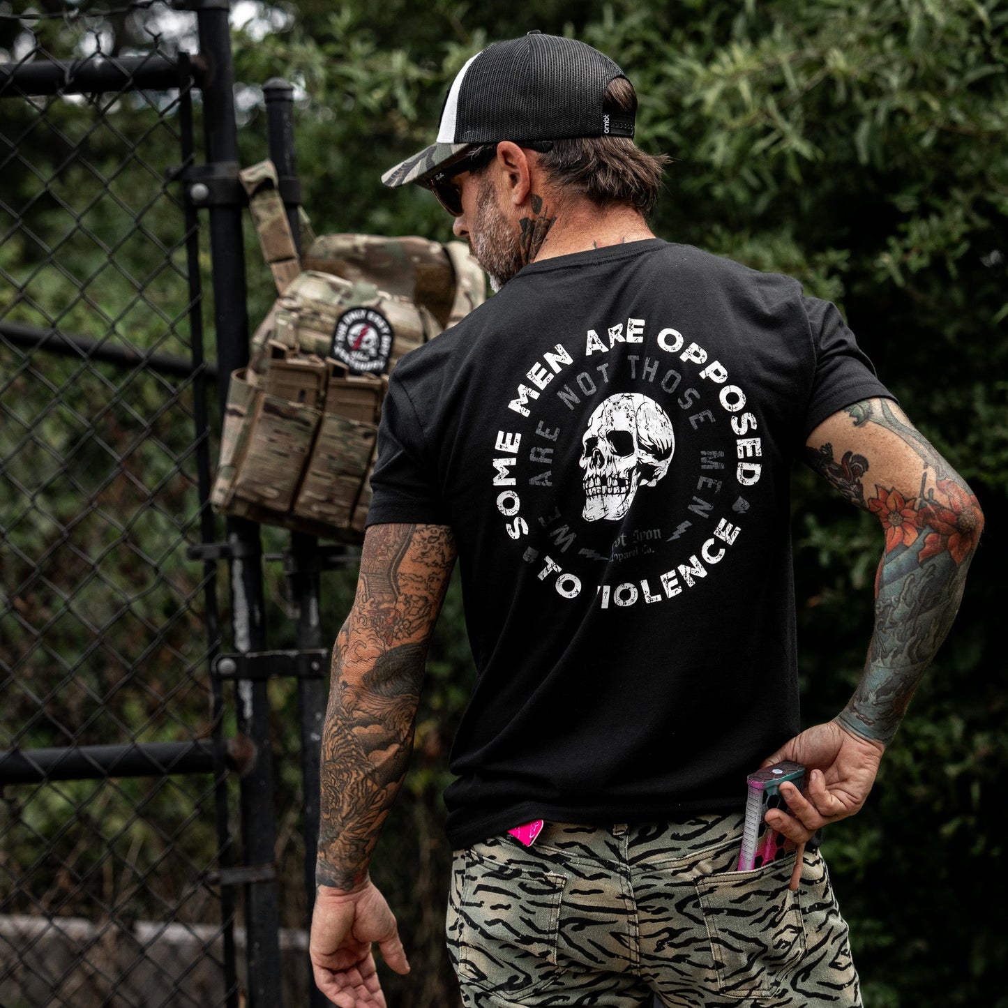 Some Men Are Opposed To Violence. We Are Not Those Men Men's T-Shirt