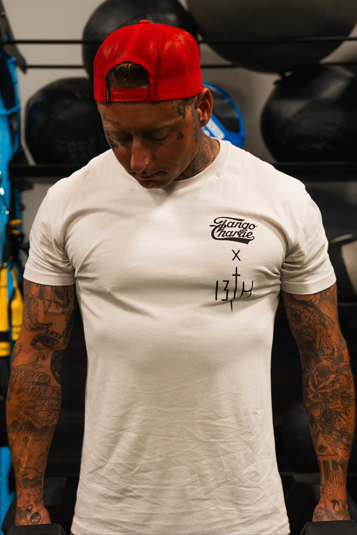 Lift Heavy. Pray Hard. - Tee