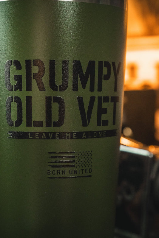 Grumpy Old Vet Tumbler - 20oz