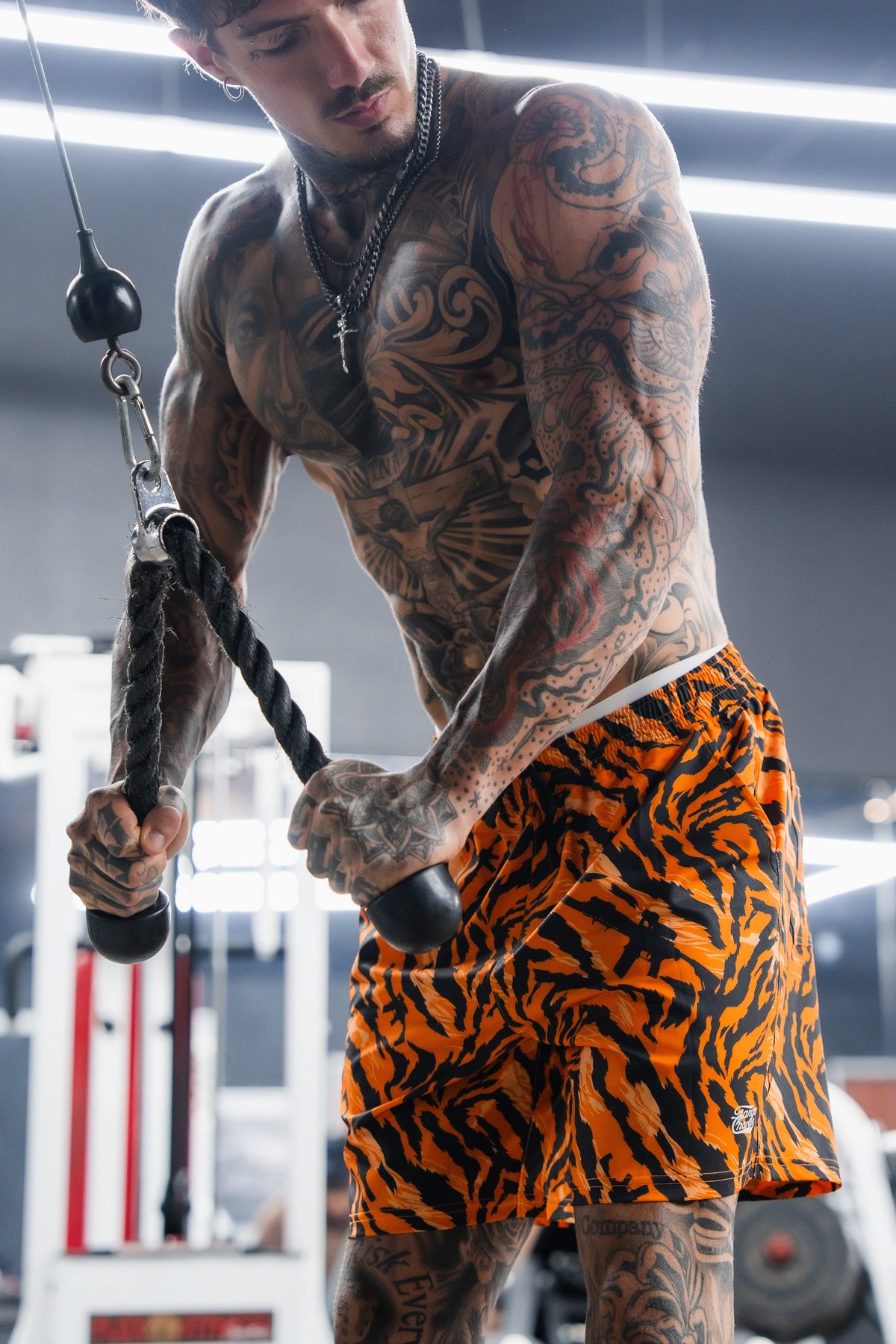 Men's Performance Training Shorts | 5.5"- Tiger Snipe