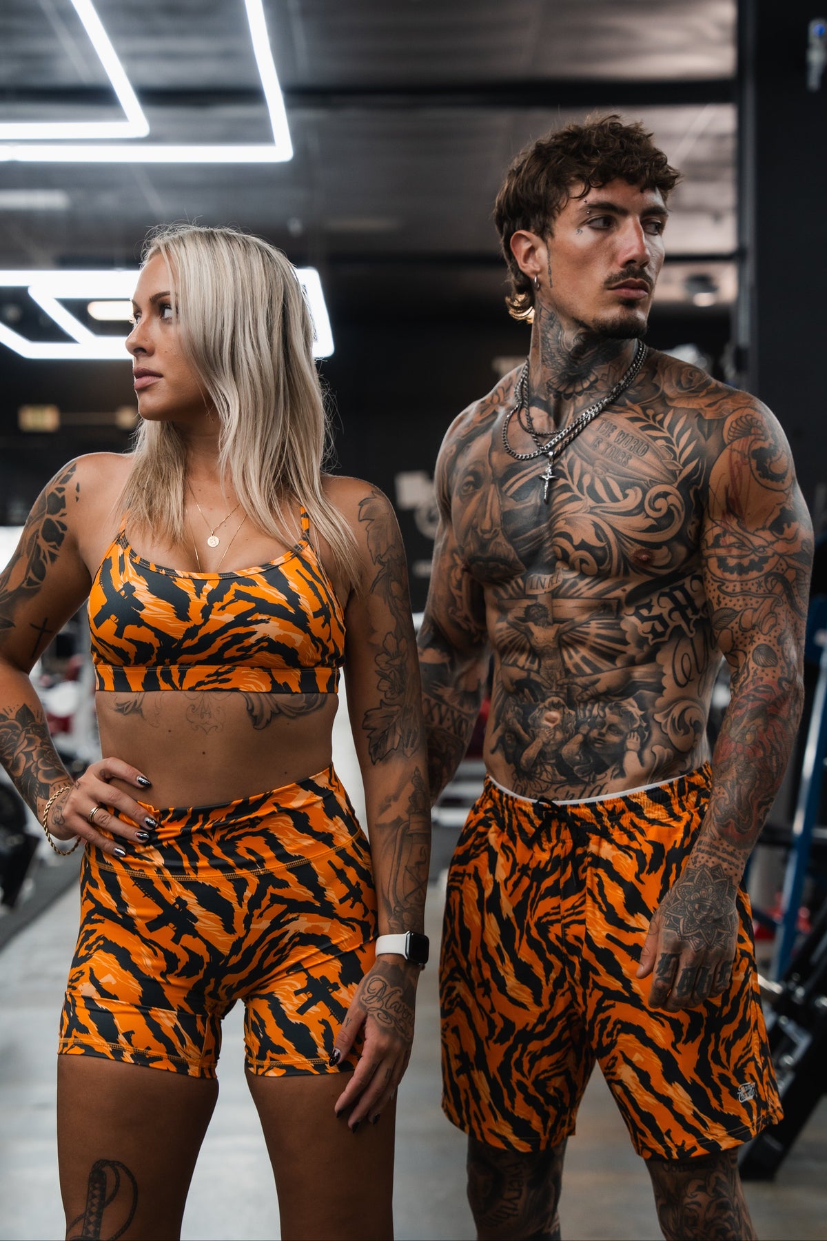 Men's Performance Training Shorts | 5.5"- Tiger Snipe