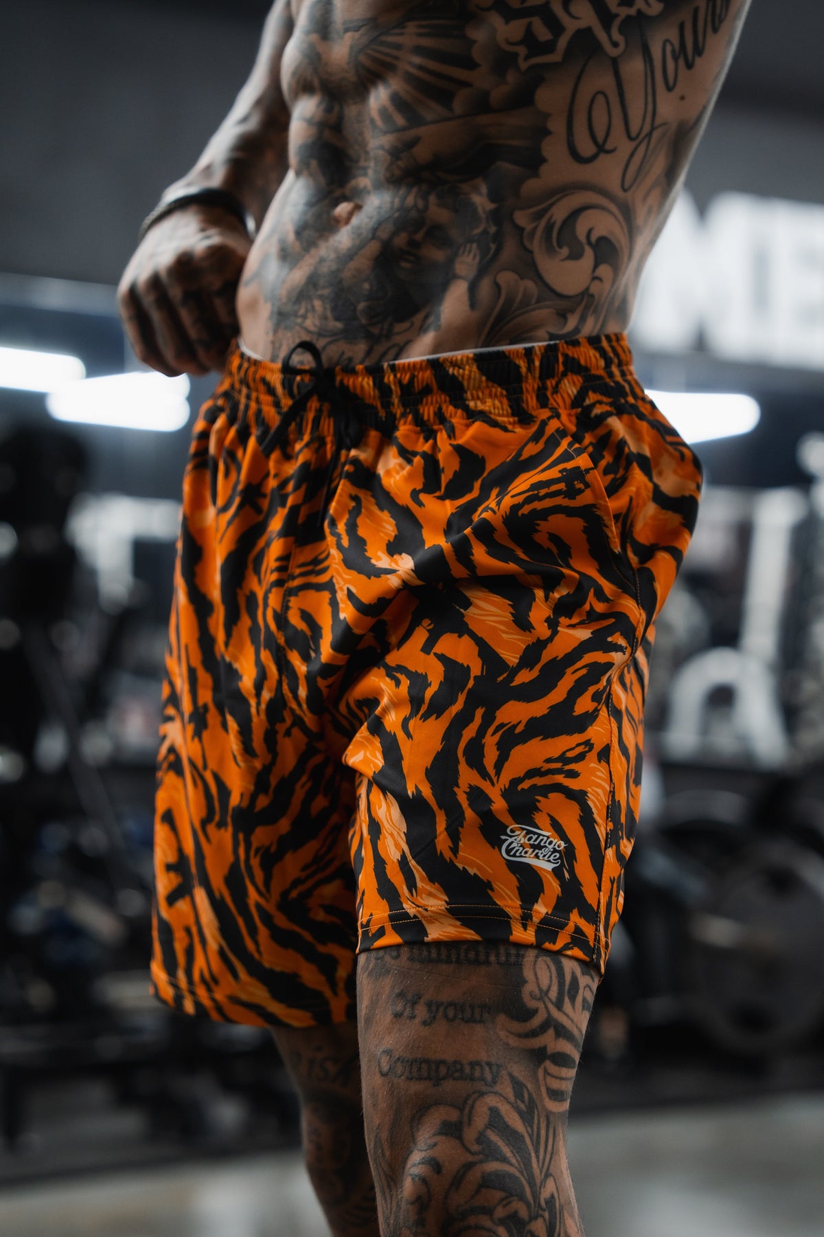 Men's Performance Training Shorts | 5.5"- Tiger Snipe