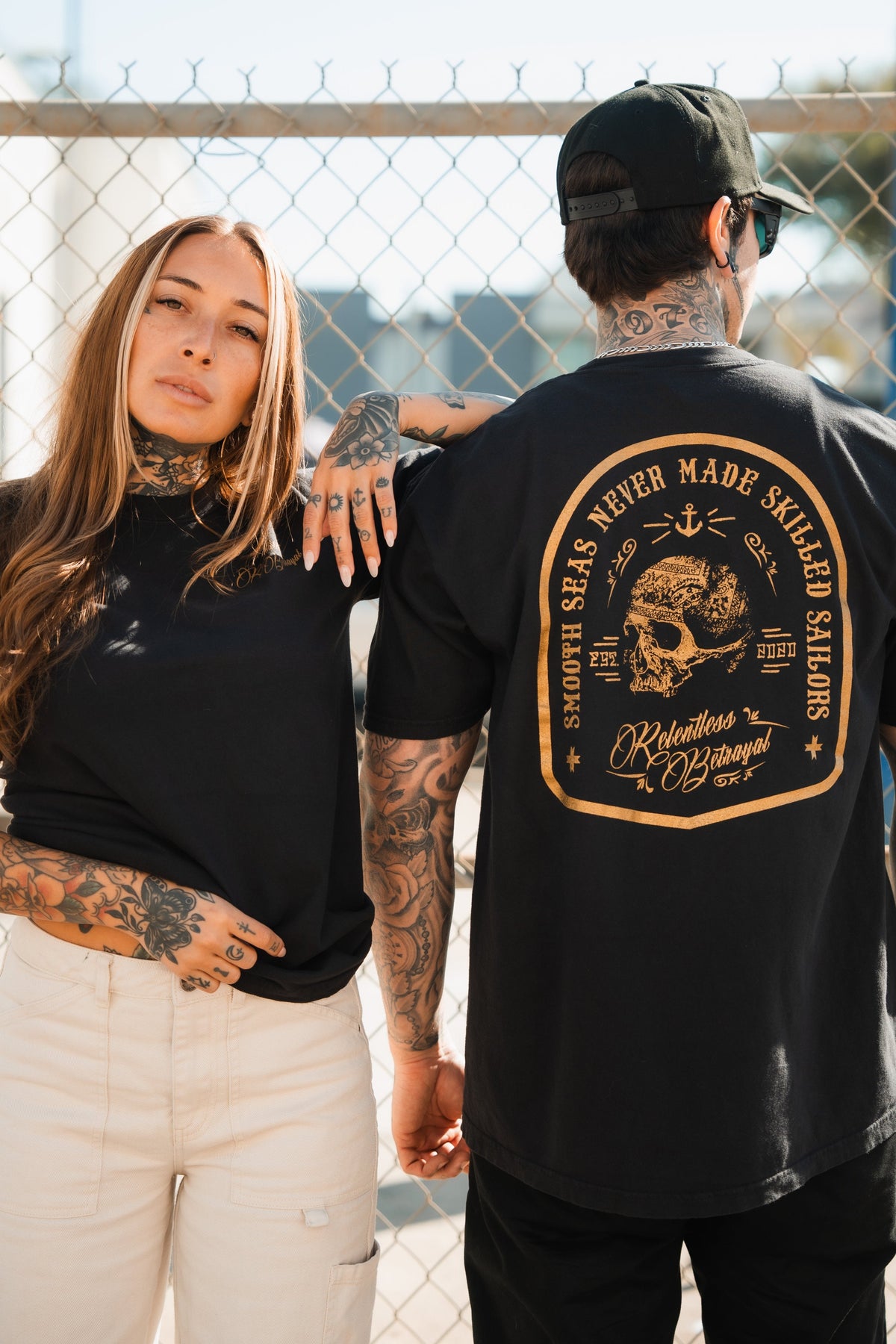 Skilled Sailor Premium Gold Foil T-Shirt