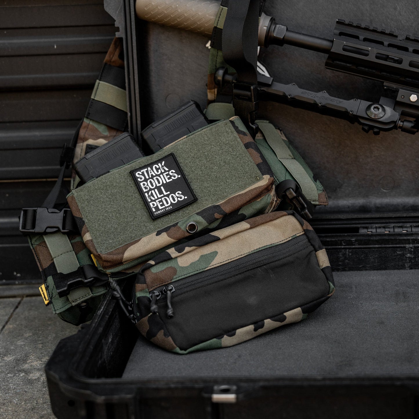 Stack Bodies. Kill Pedos Velcro Patch