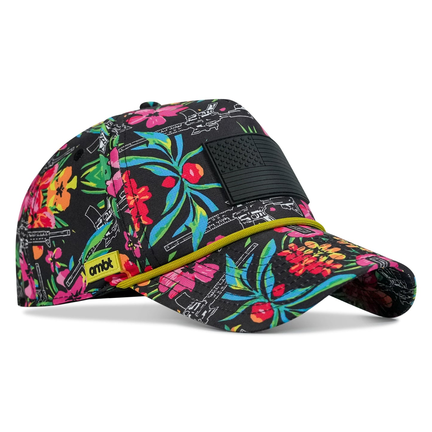 American Flag PVC Patch Waterproof Weekender Snapback