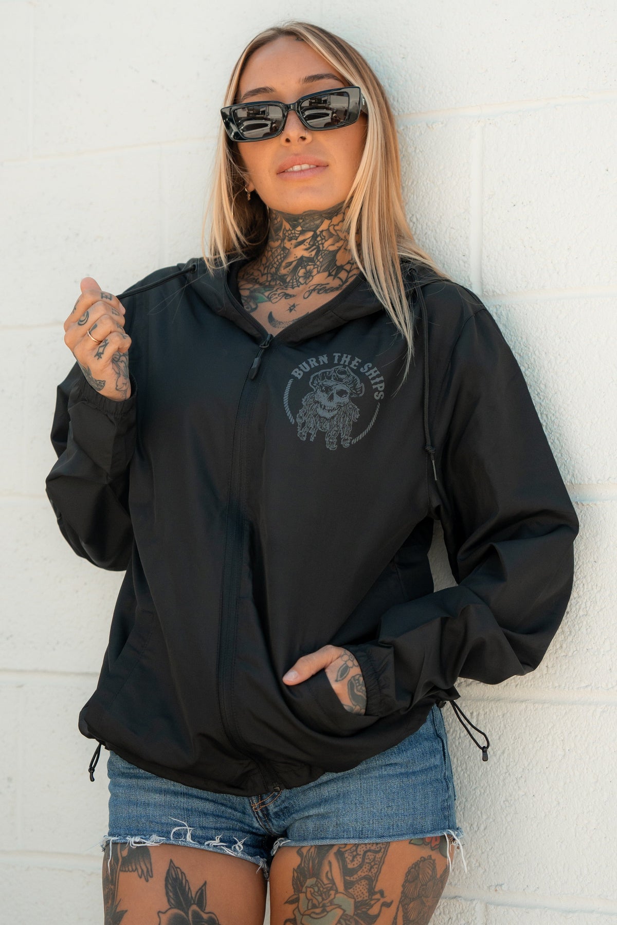 Burn The Ships Windbreaker Jacket