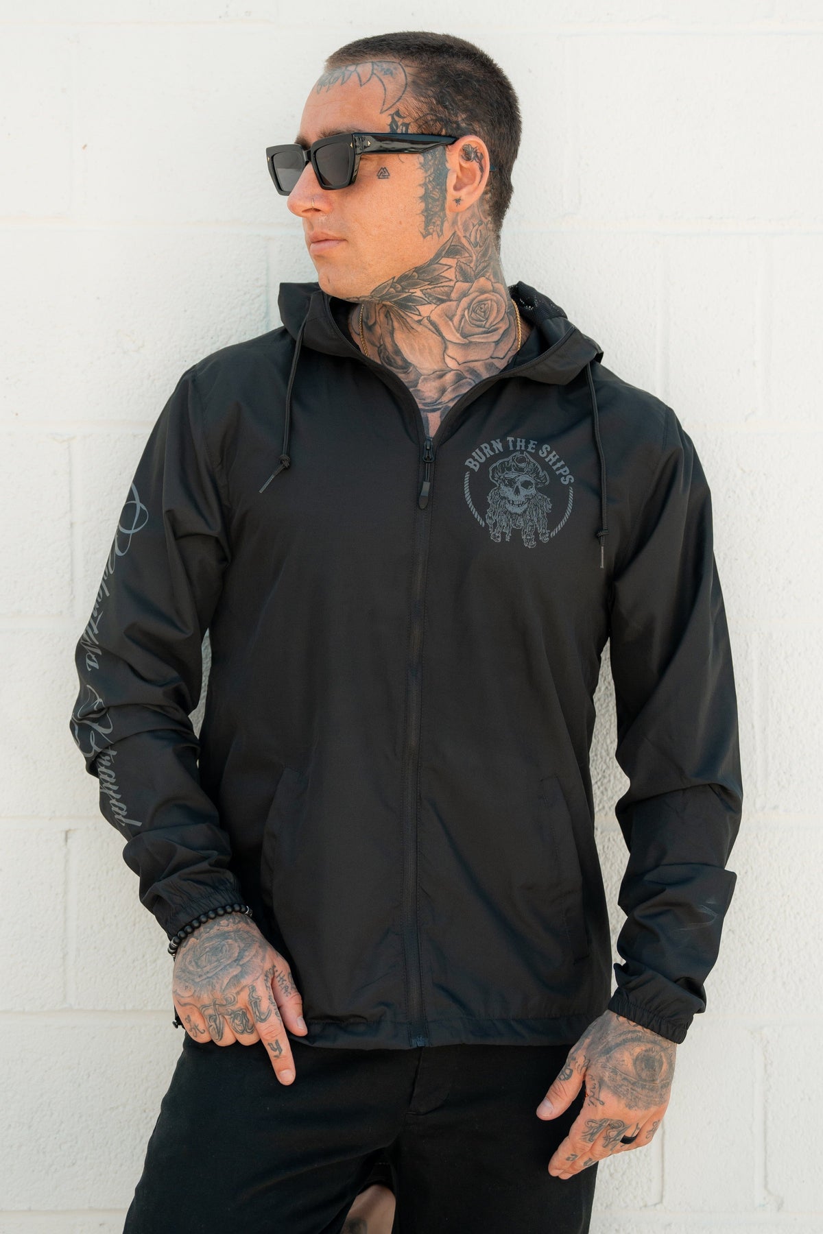 Burn The Ships Windbreaker Jacket