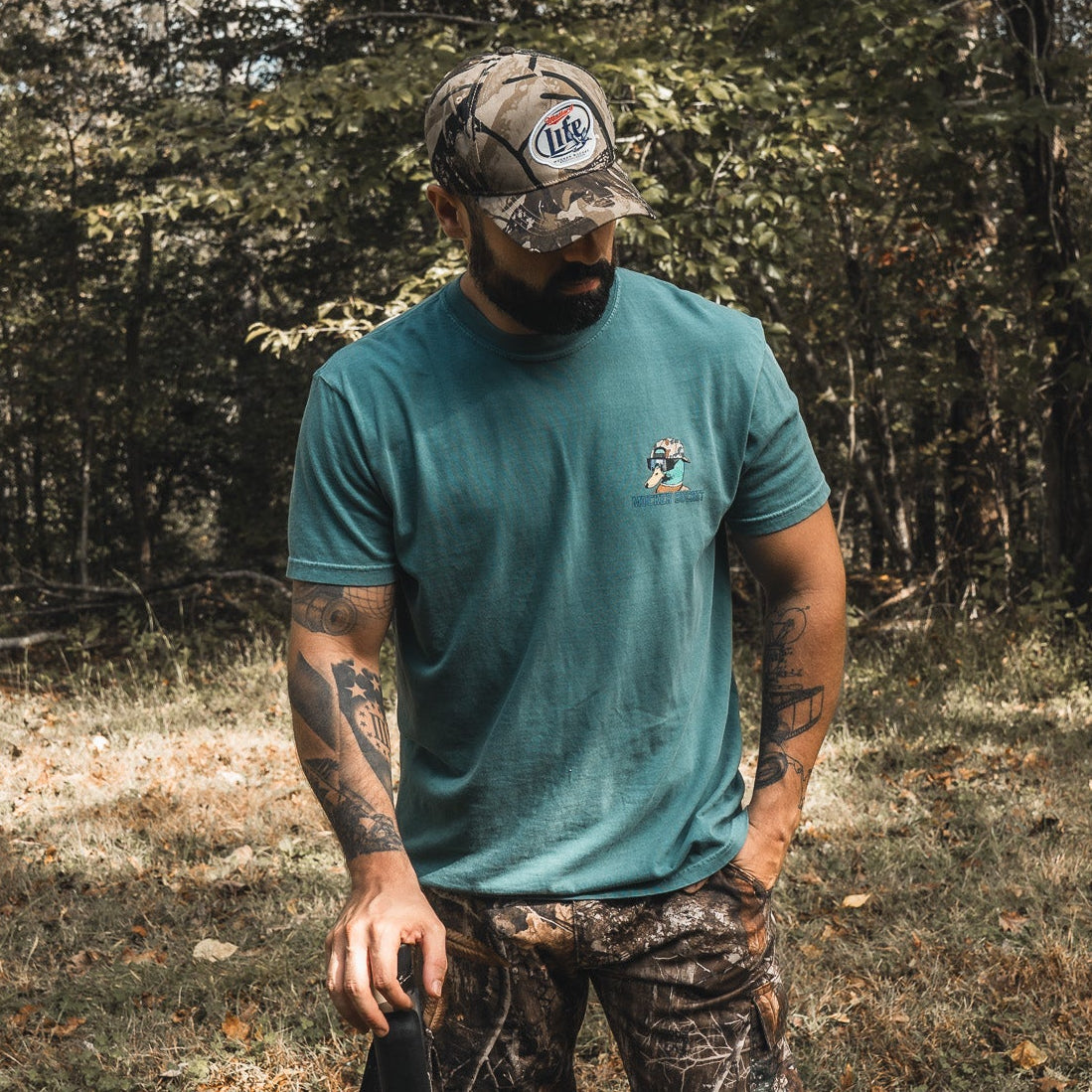 Mallard Life Deadwood Camo Bucket