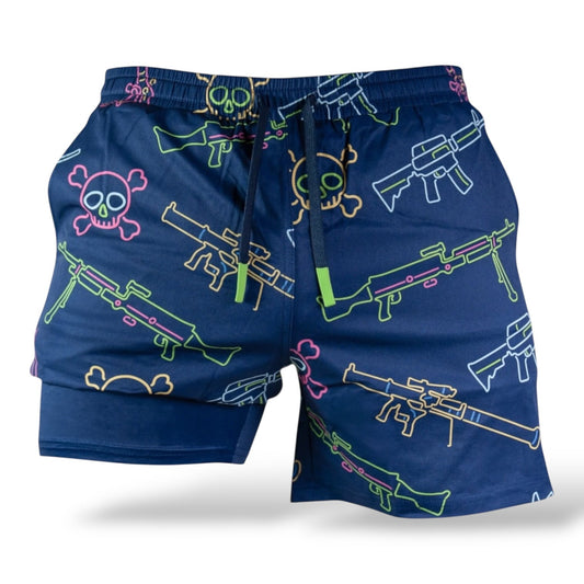 Swim Trunks - Neon Lights & Gun Fights