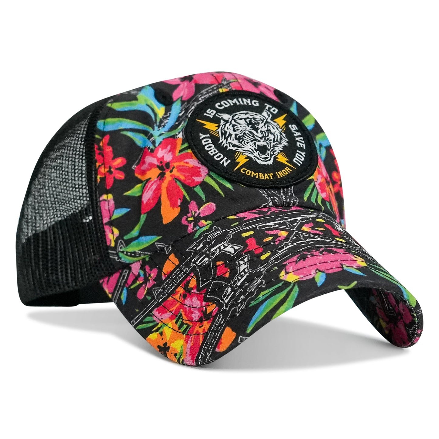 Nobody is Coming To Save You Patch Tactical Ripstop Mesh Snapback Hat
