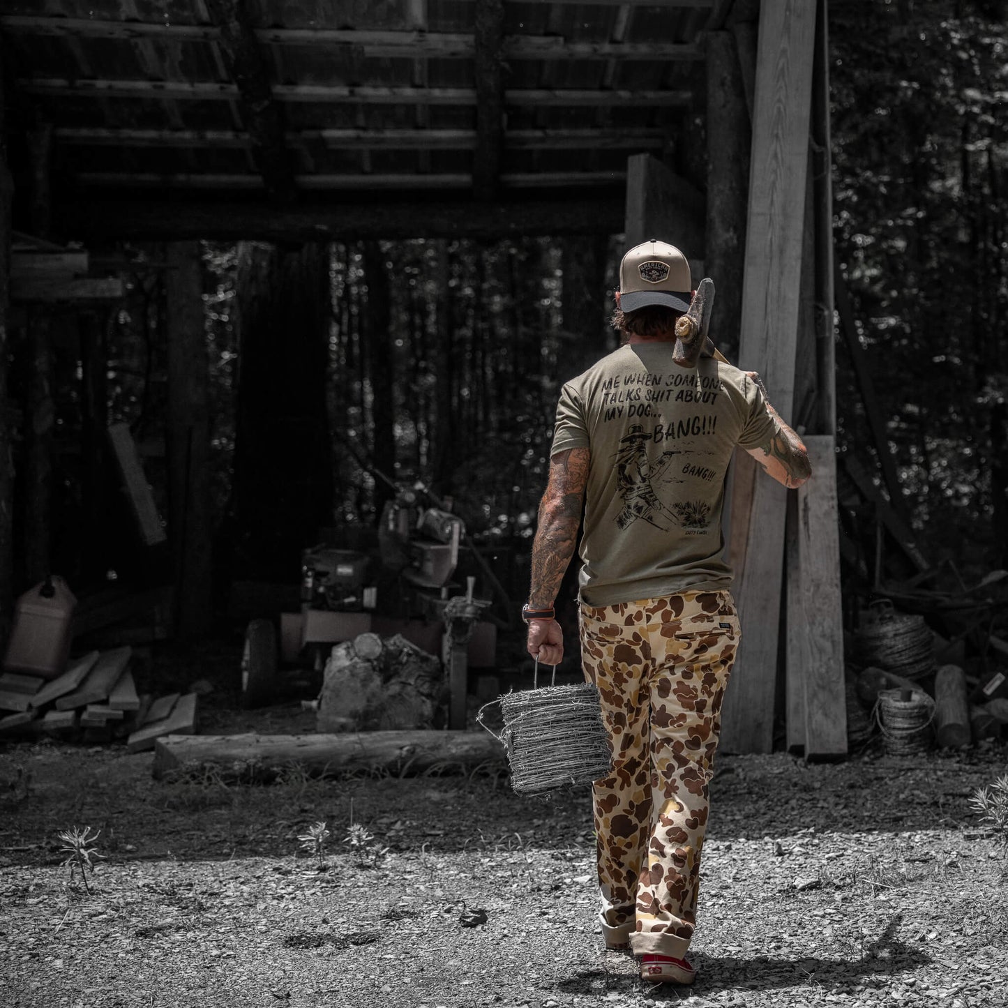 Me When Someone Talks About My Dog Men's T-Shirt