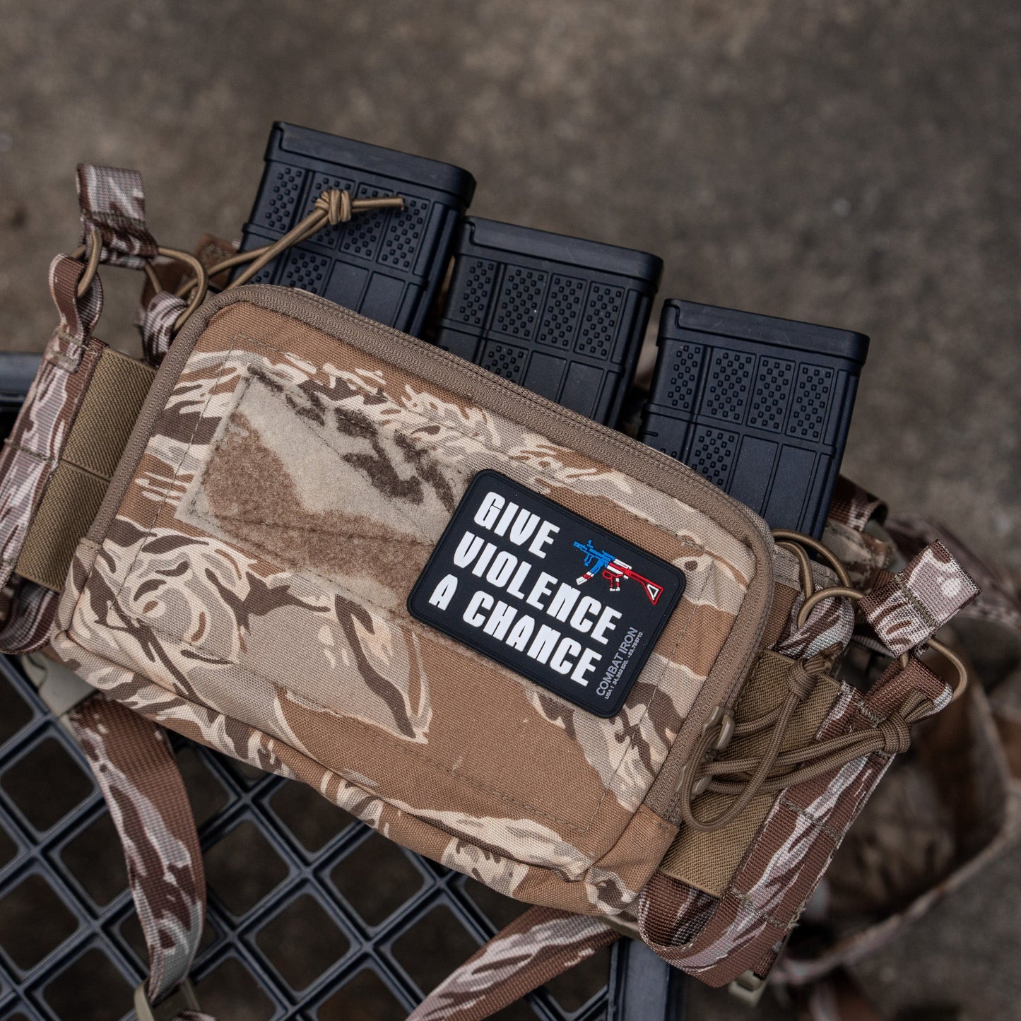 Give Violence A Chance PVC Patch