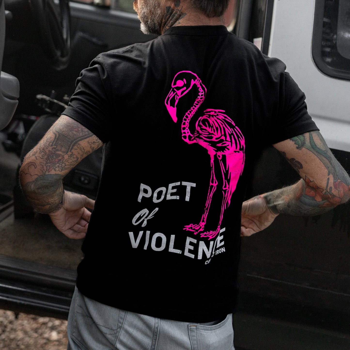 Poet Of Violence Men's T-Shirt