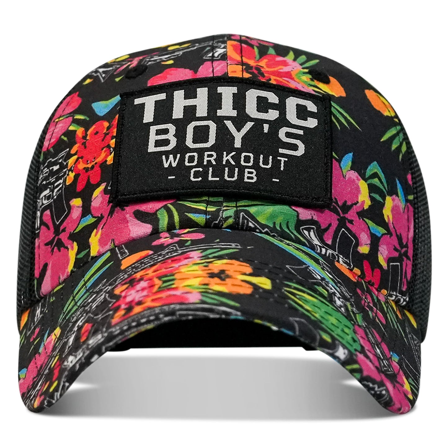 Ripstop Thicc Boys Workout Club Patch Tactical Ripstop Mesh Snapback Hat