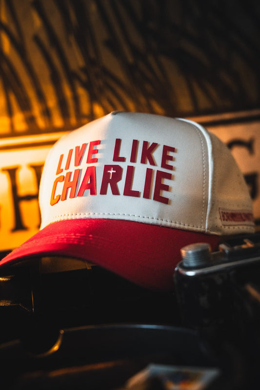 Live Like Charlie Ivory Snapback