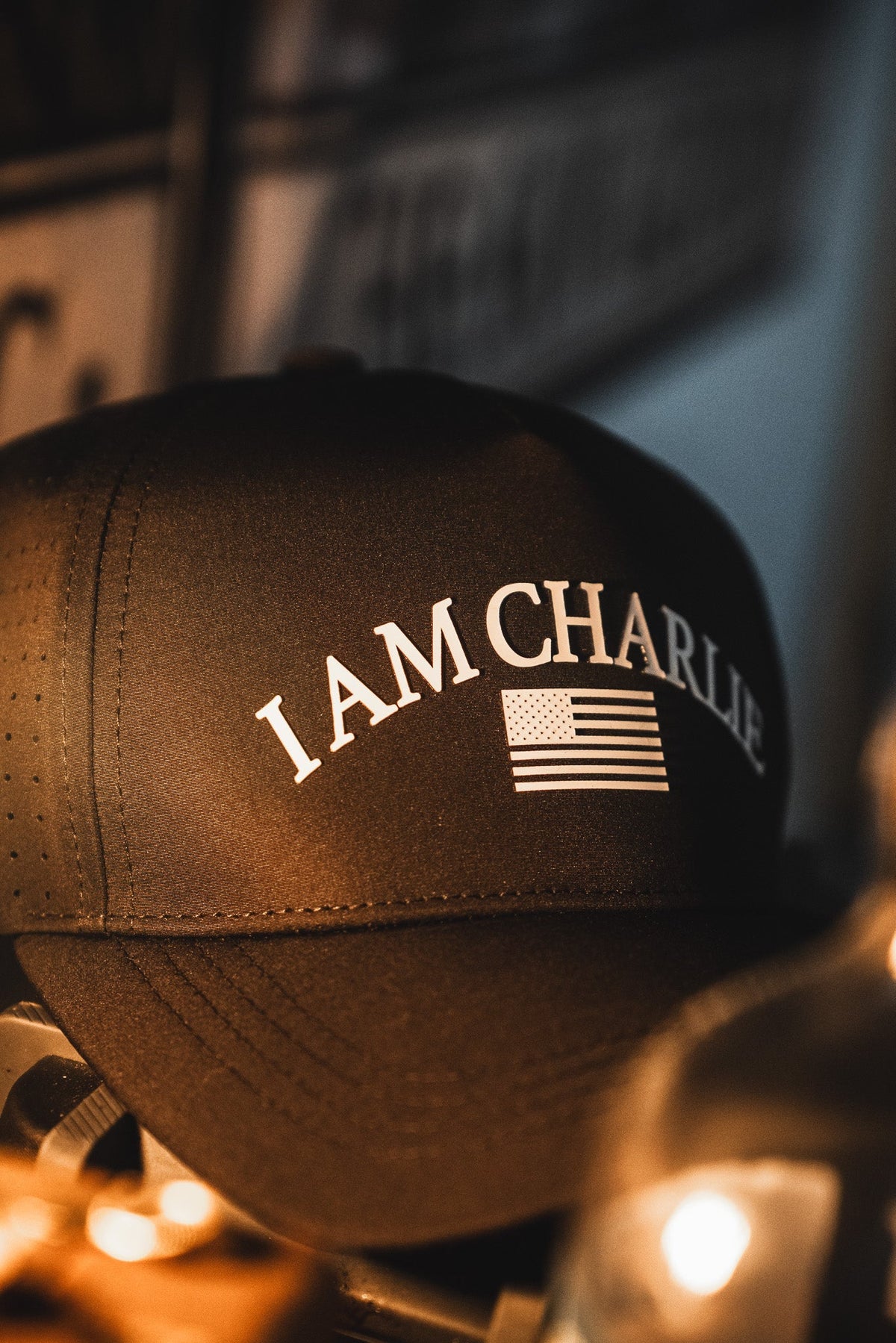 I Am Charlie Black Snapback