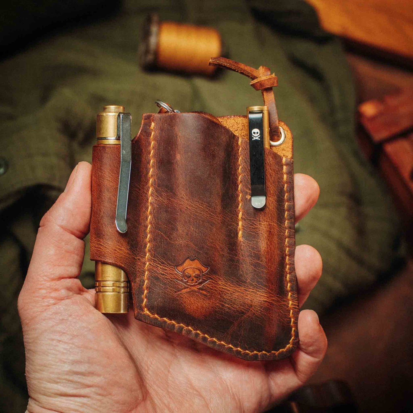 Pirate Goods First Mate v3 Pocket Organizer – Leather EDC Pocket Carrier