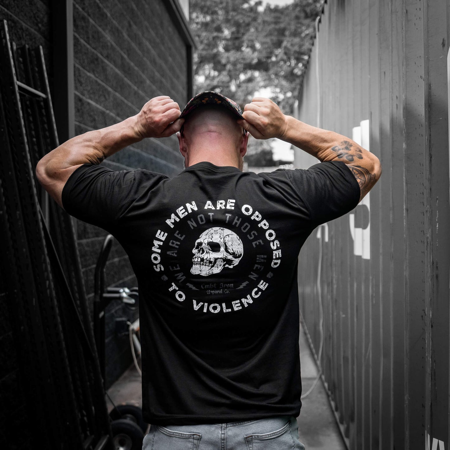 Some Men Are Opposed To Violence. We Are Not Those Men Men's T-Shirt