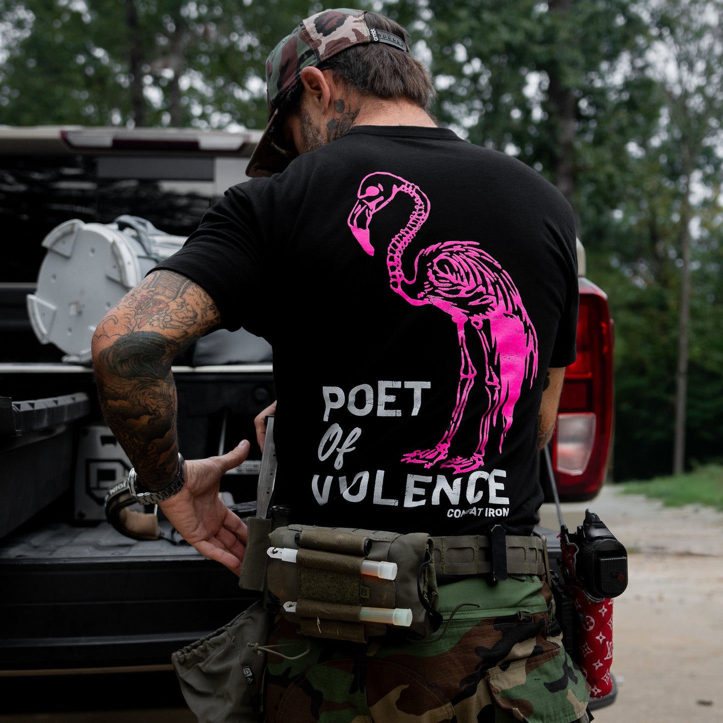 Poet Of Violence Men's T-Shirt