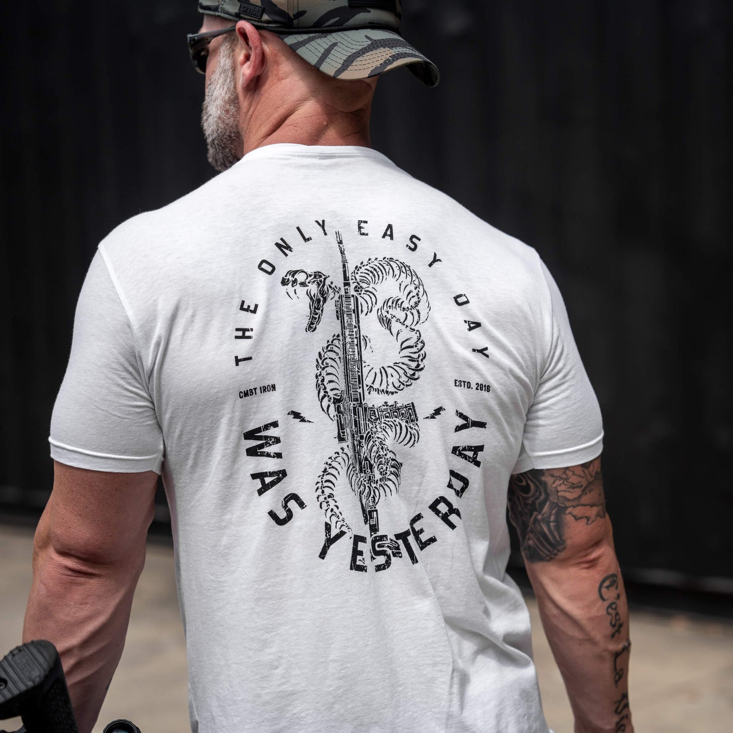Only Easy Day Was Yesterday Rifle Men's T-Shirt