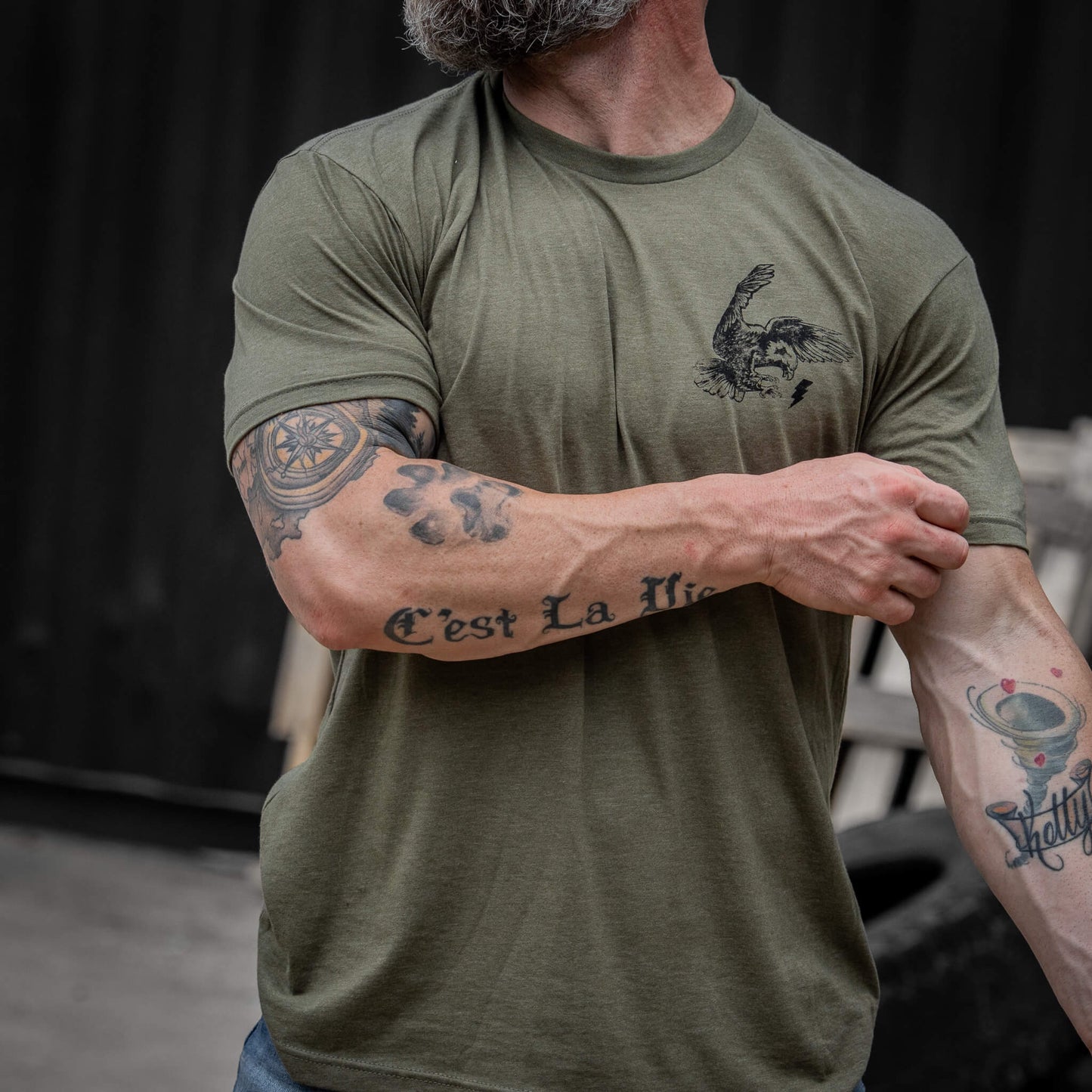 Become A Threat To The Darkness Men's T-Shirt