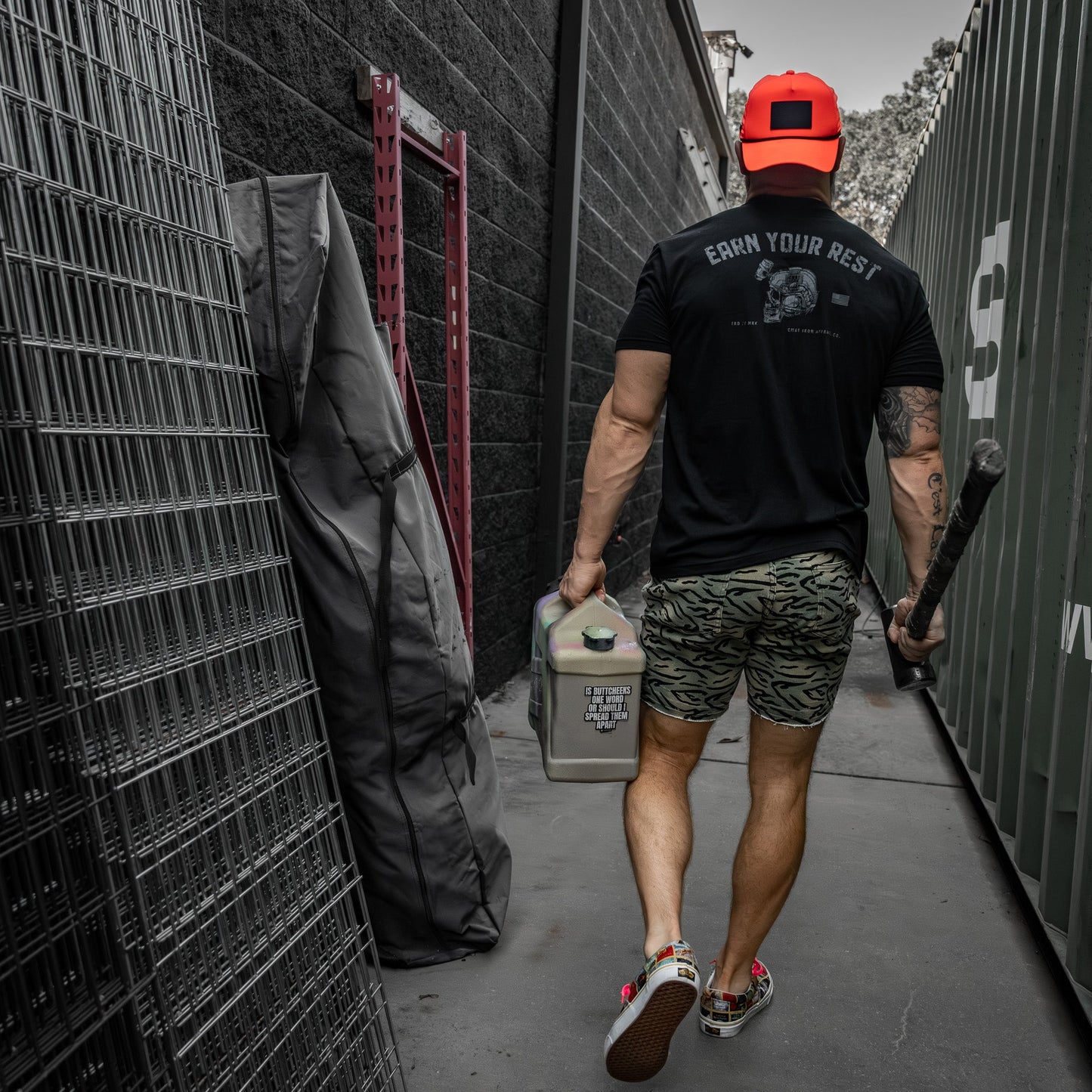 Earn Your Rest Men's T-Shirt