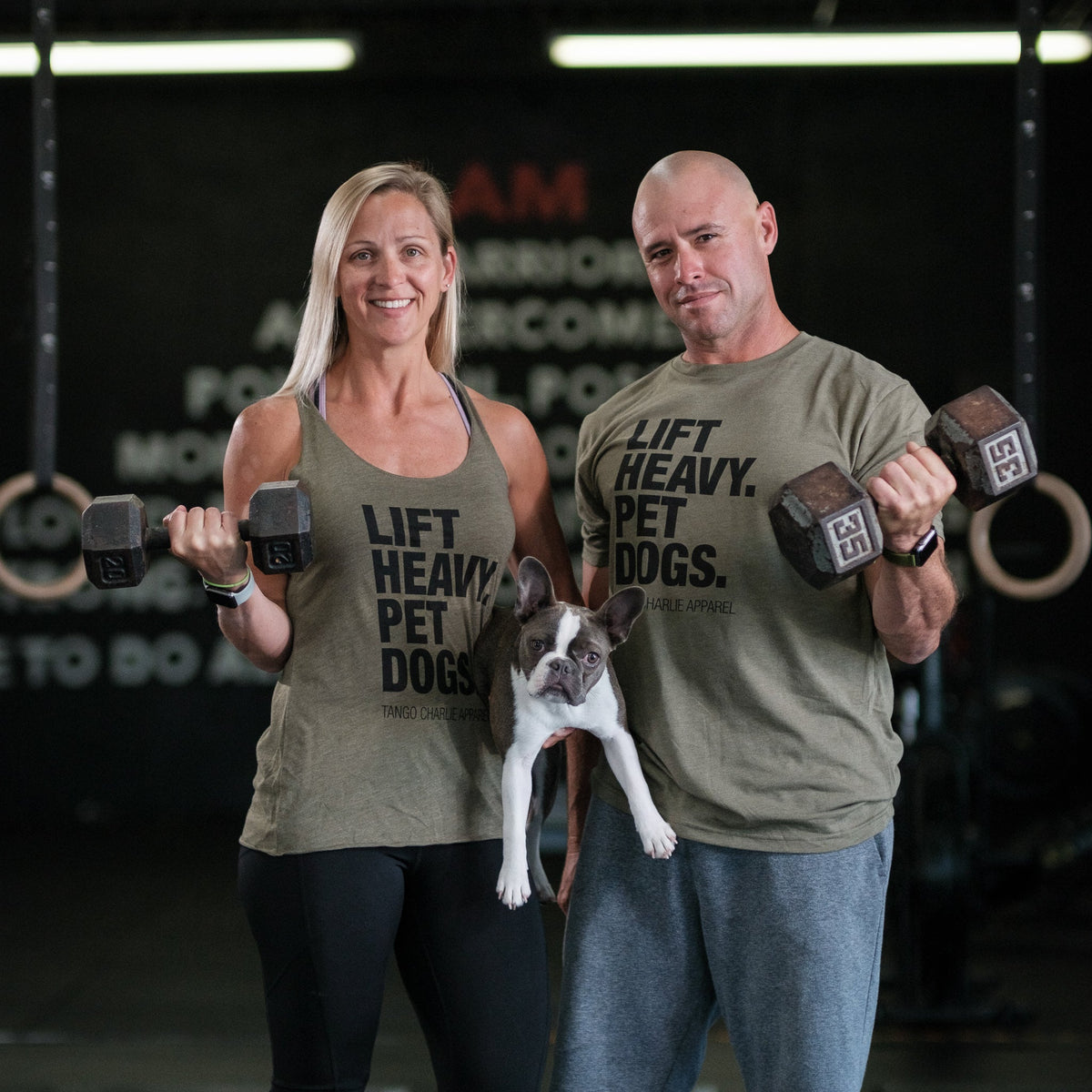 Lift Heavy. Pet Dogs. - Women's Tank